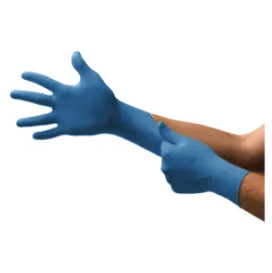 Ansell Blue MICROFLEX® 2.8 mil Nitrile Powder-Free Disposable Exam Gloves
