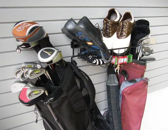 Bike & Golf Storage Rack & Basket