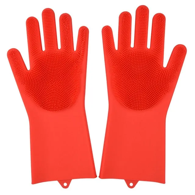 Multi Functional Silicone Magic Washing Glove