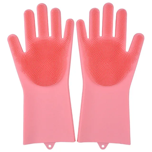 Multi Functional Silicone Magic Washing Glove