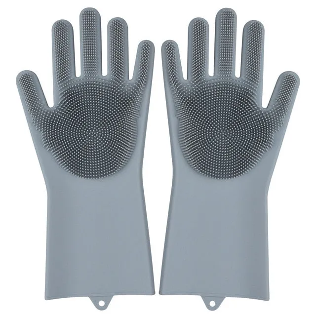 Multi Functional Silicone Magic Washing Glove