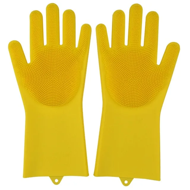 Multi Functional Silicone Magic Washing Glove
