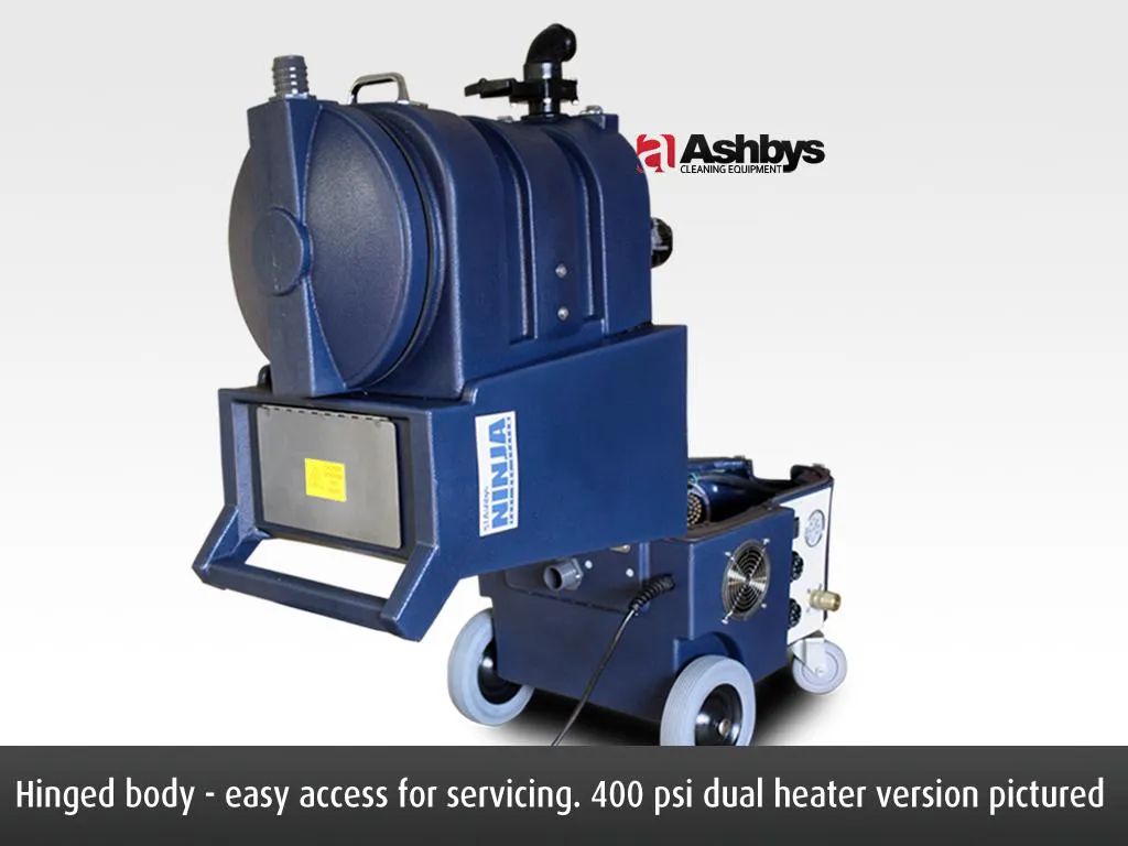 Ninja Carpet Cleaning Machine | 400 psi | Std   HD 3 Stage 5.7" PERFORMANCE Vacs